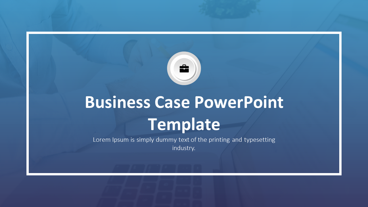 Get Business Case PowerPoint Template Design